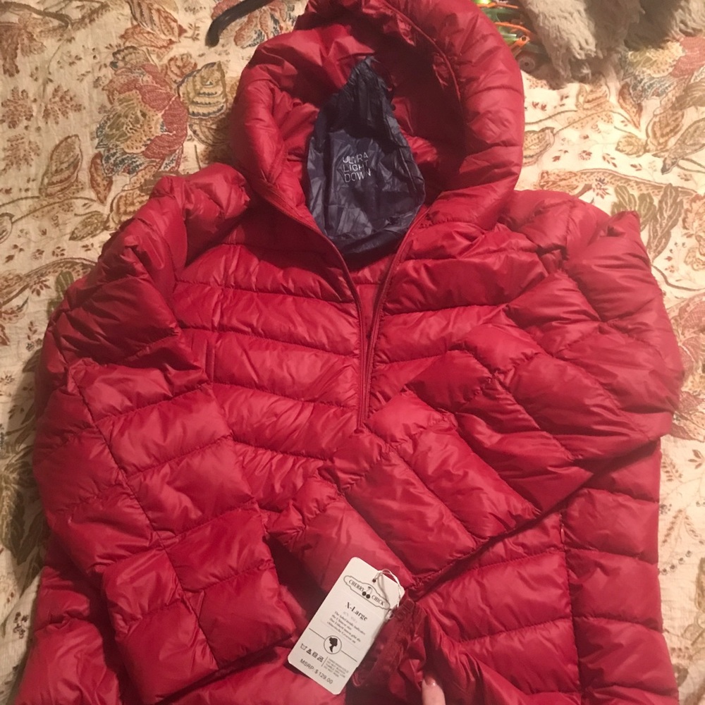 BNWT woman’s soft down jacket msrp $129